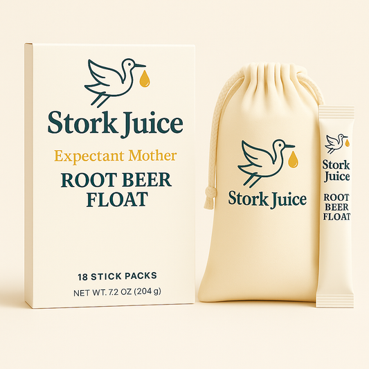 Stork Juice - Root Beer Float